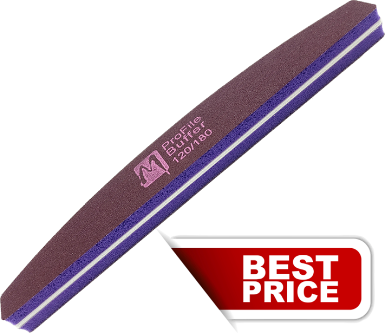 Buffer Halbmondform lila